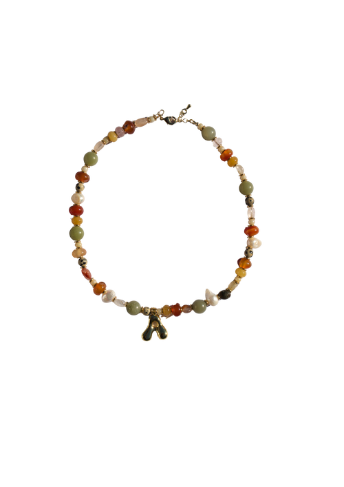 Jordan Initial Necklace